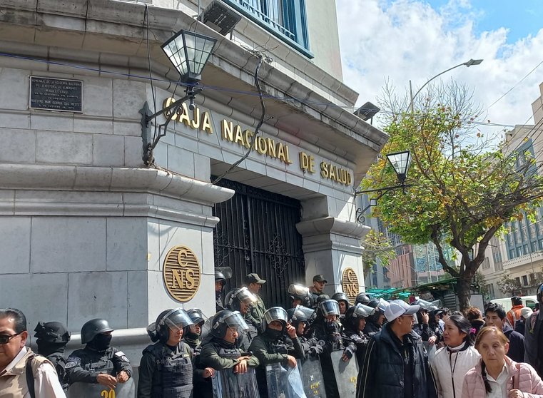 Caja Nacional de Salud. (Foto: Erbol).