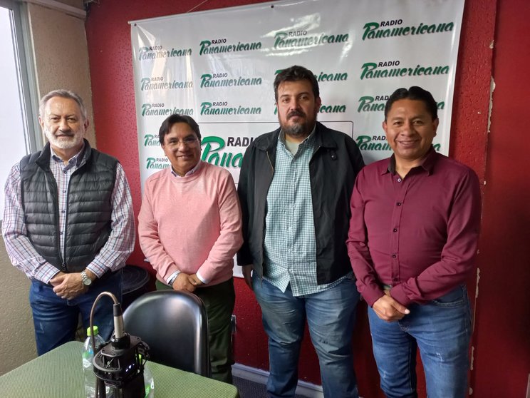 De izquierda a derecha: Fabián Yacsik, Marcelo Silva, Carlos Saavedra y José Luis Flores.