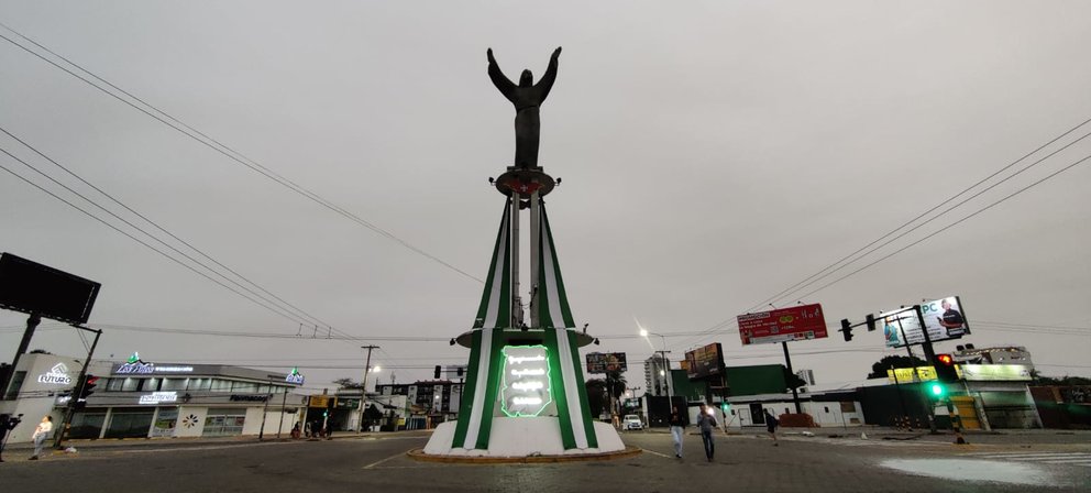 Calidad de aire en Santa Cruz. (Foto: Asuntos Centrales).